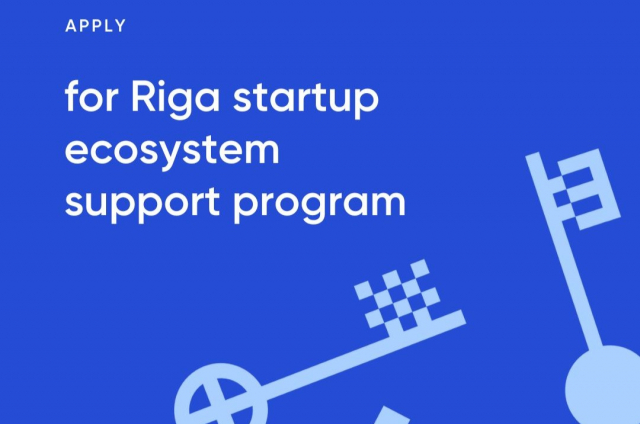 Apply for Riga startup ecosystem support program visual